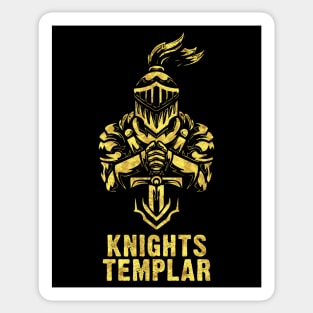 Knights Templar A Child of GOD a Warrior of CHRIST Sticker